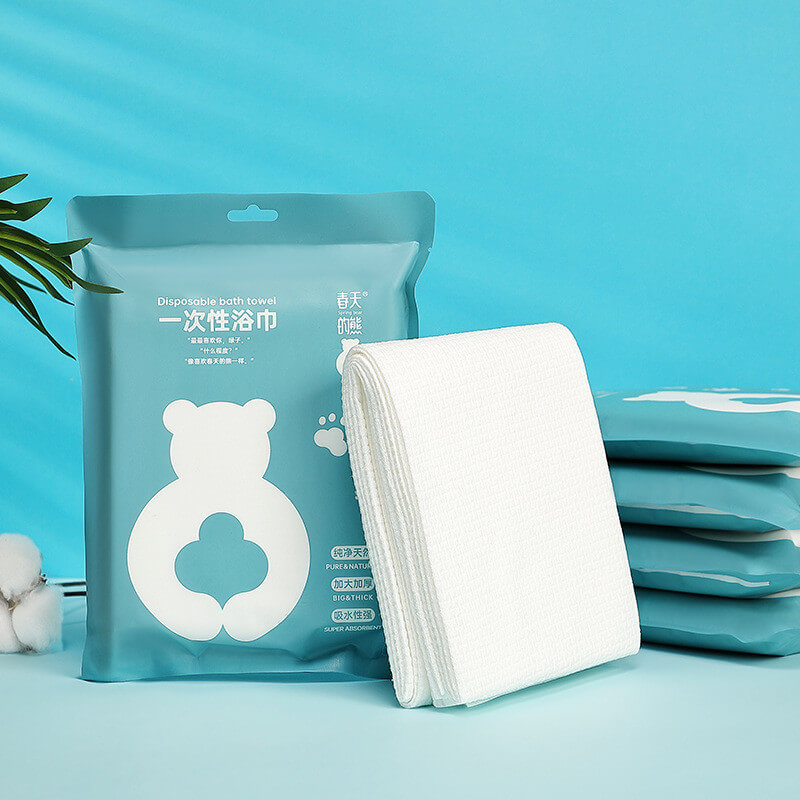 fafortune Disposable Bath Towels Portable Separate Packing As a Hotel Bath  Towel Set Ultra Thick Soft Wholesome Disposable Body Towels Can for