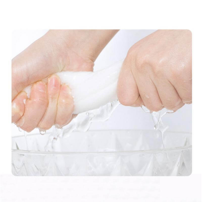 Fothere 80-180pcs Disposable Face Towel 100% Pure Cotton Disposable Makeup Towel 20*20cm(7.9''*7.9'') Makeup Remover Pads