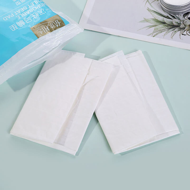Fothere 20-40pcs Toilet seat Cover 39*45cm(15.36"*17.72") Portable Travel Toilet Seat Covers Disposable Waterproof and Bacteria-proof Thickened Disposable Toilet Seat Cover