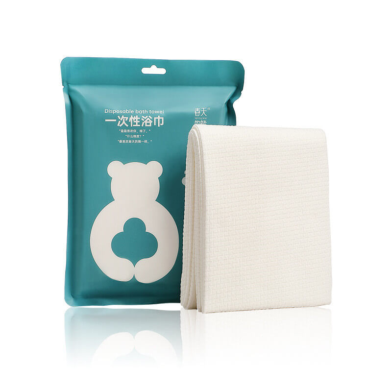 Fothere 2-5pcs Biodegradable Disposable Bath Towel Oriental Trend Seri