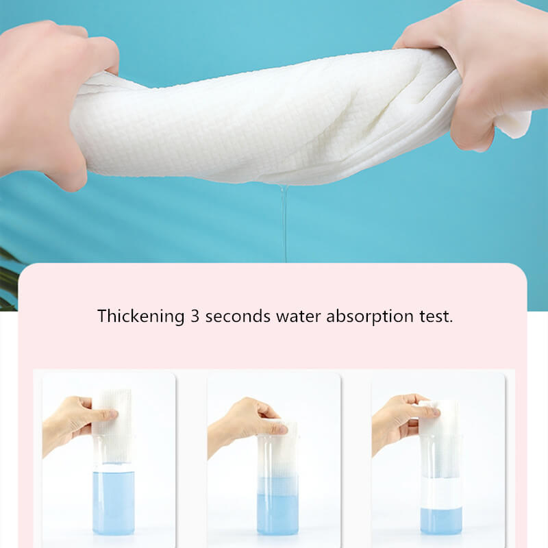 Fothere 2-10pcs Disposable Bath Towels 70*140cm(27.56"*55.12")Thickened 100% Pure Cotton Plant Fiber Bathroom Towels Disposable Clinically Tested Guest Towels