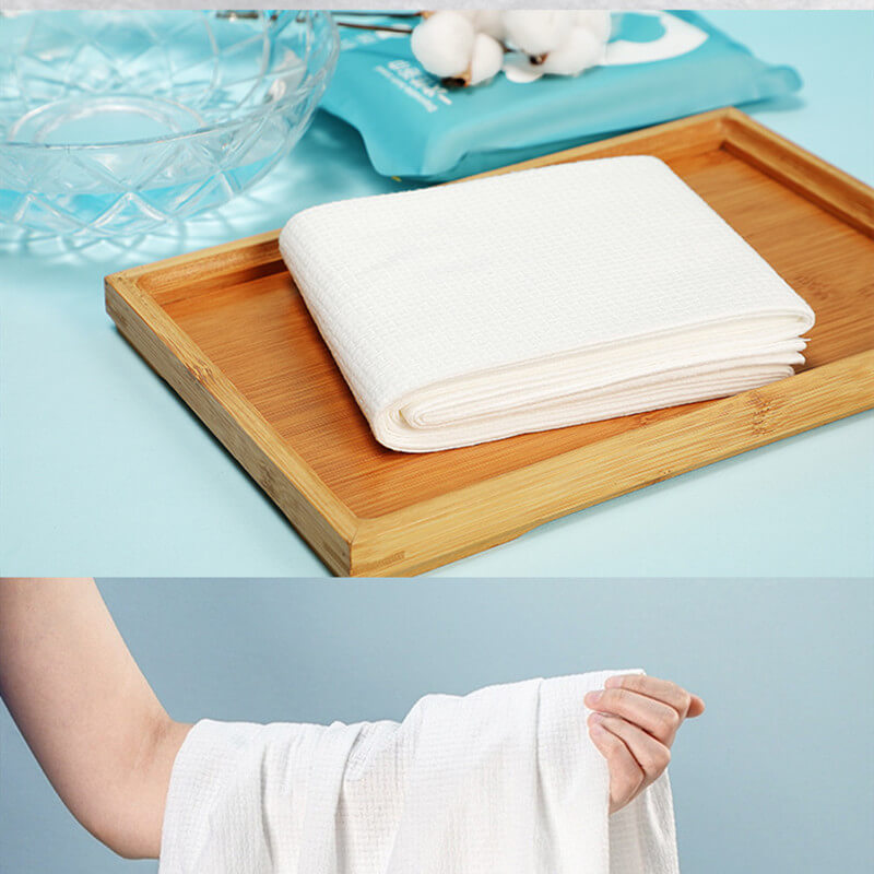Fothere 2-10pcs Disposable Bath Towels 70*140cm(27.56"*55.12")Thickened 100% Pure Cotton Plant Fiber Bathroom Towels Disposable Clinically Tested Guest Towels